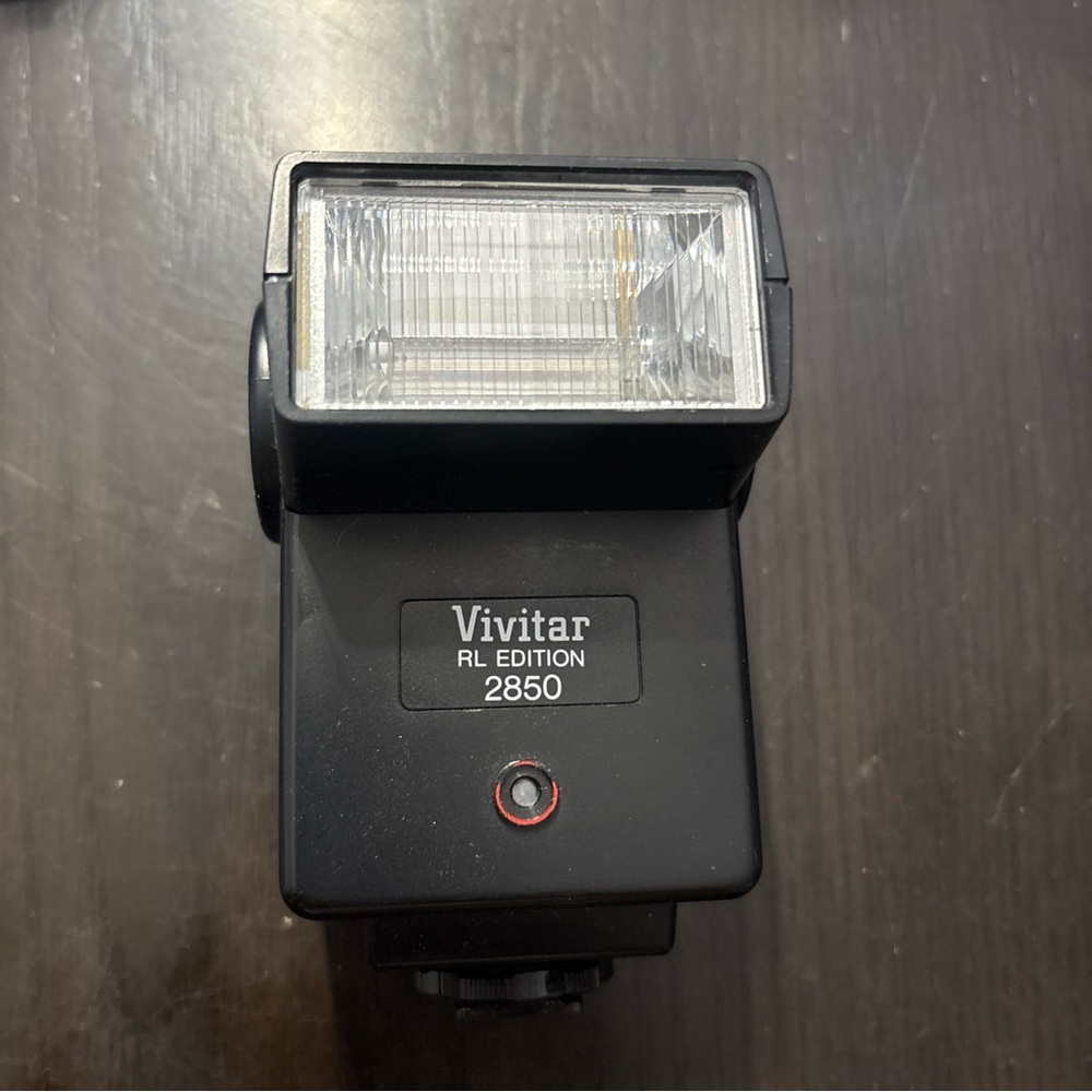 Vivitar RL Edition 2850 Black Camera Flash